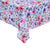 Mantel 150x210 diseño con flores rosas mashini