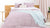 plumon para cama rosado mashini