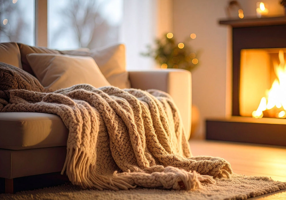 Cómo hacer que tu casa se sienta más cálida sin prender la estufa todo el día