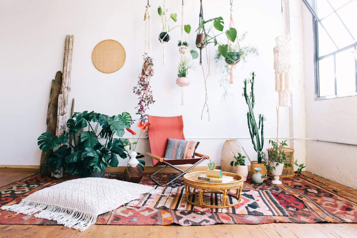 DECORA AL ESTILO BOHO CON CORTINAS DE VELO