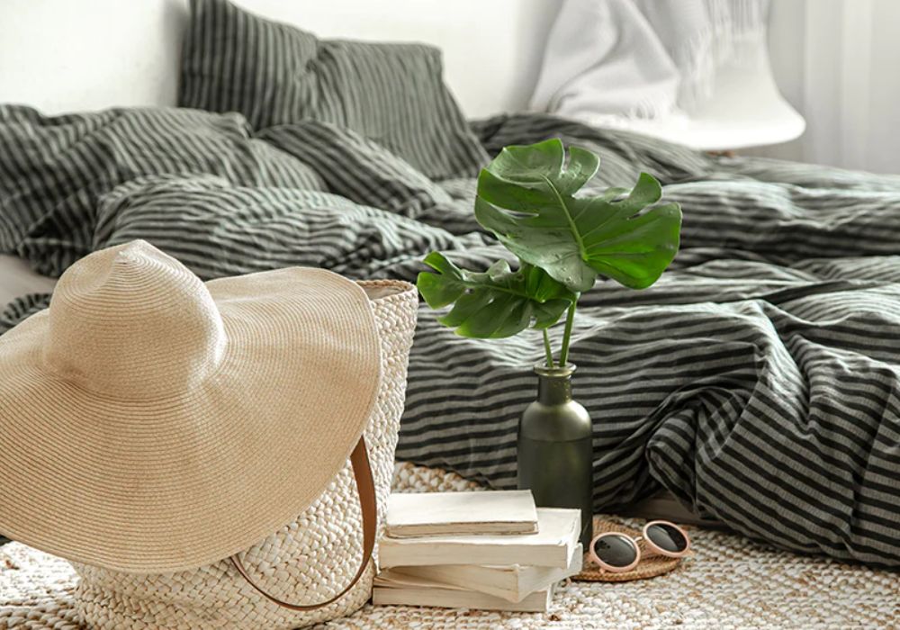 Cómo mantener tu dormitorio fresco en pleno verano.