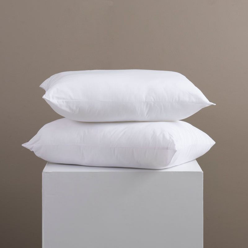 Set 2 Almohadas 144 Hilos 50x70 cm Blancas