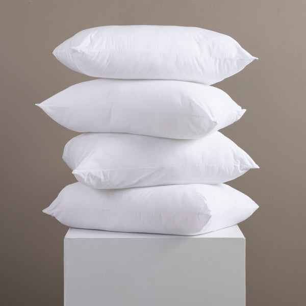 Set 4 Almohadas 144 Hilos 50x70 cm Blancas