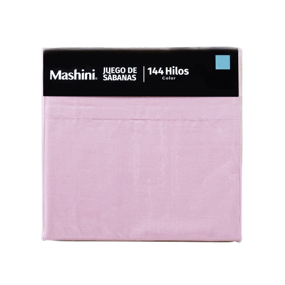Sábana Colores 144 Hilos King Rosa | Mashini