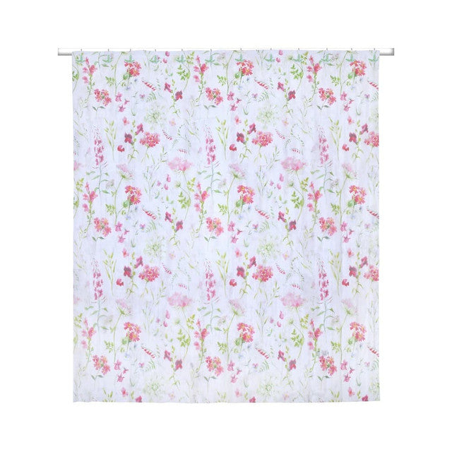 Set de Baño 2 Piezas Flores Rojo | Mashini