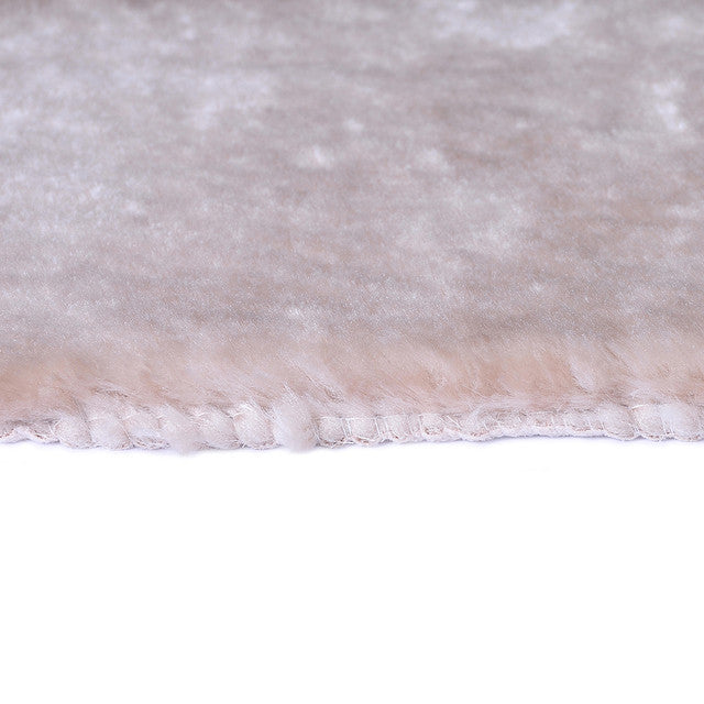 Borde de la Alfombra 90x150 color Beige Mashini