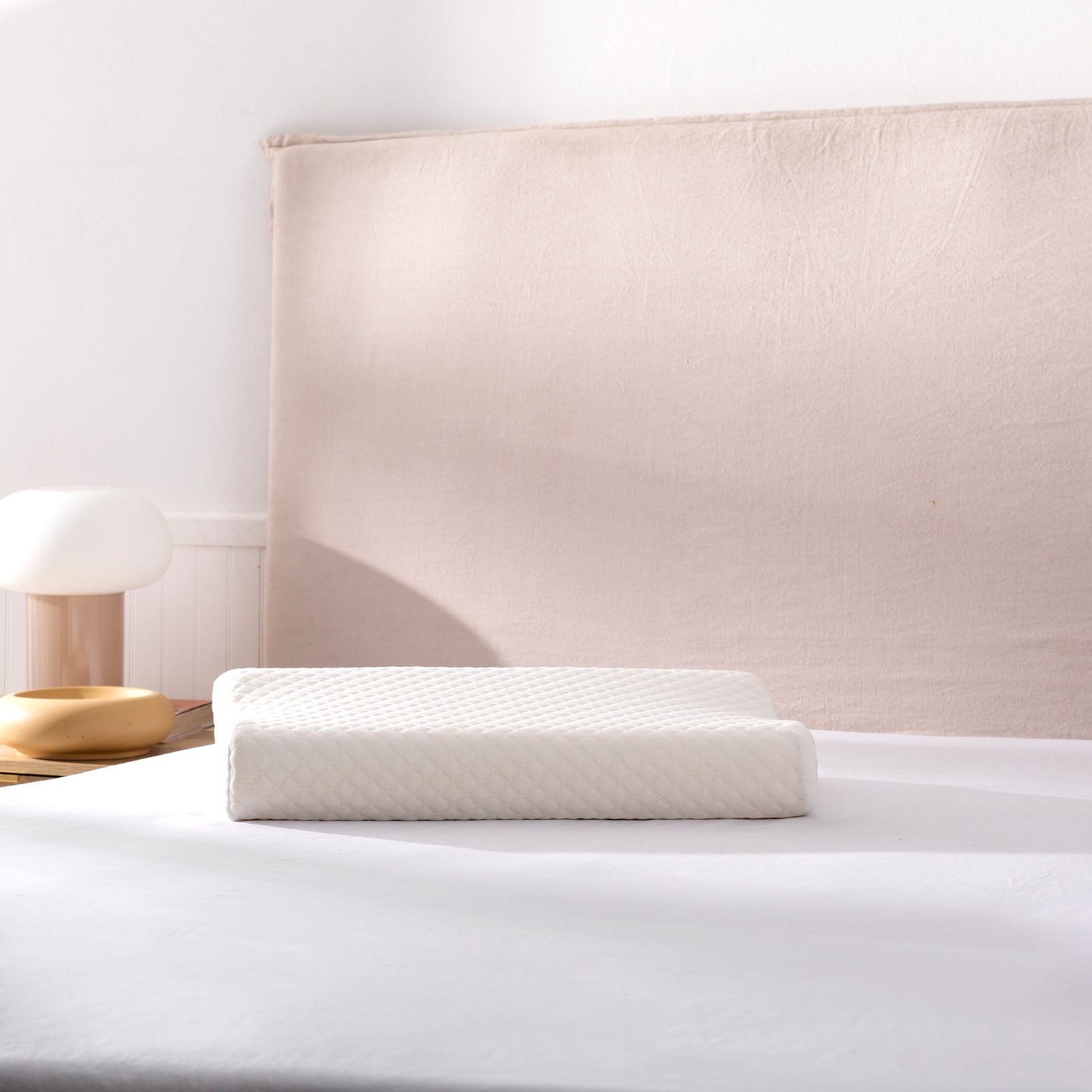 Almohada Memory Foam Contour 50x30 cms Blanca