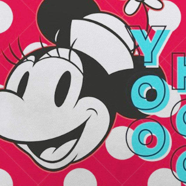detalle del Cojín Velour Minnie Yoo Hoo | Mashini