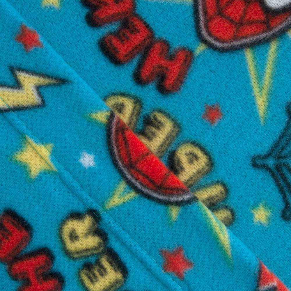 Sábana 1.5 Plazas Polar Estampado Spiderman Super Hero | Mashini