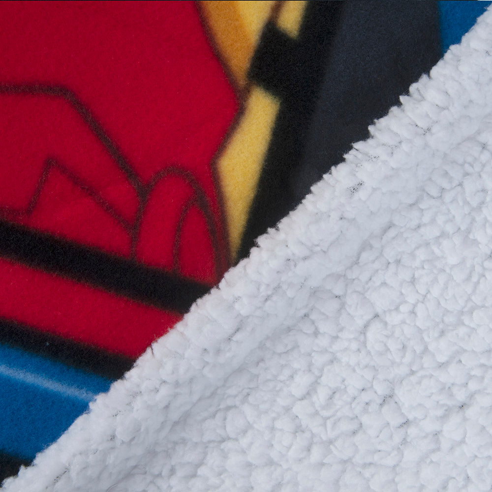 Frazada Polar Sherpa 150x200 Avengers Team | Mashini