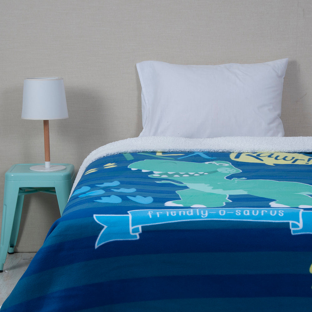 Frazada Polar Sherpa 150x200 Toy Story Rex | Mashini