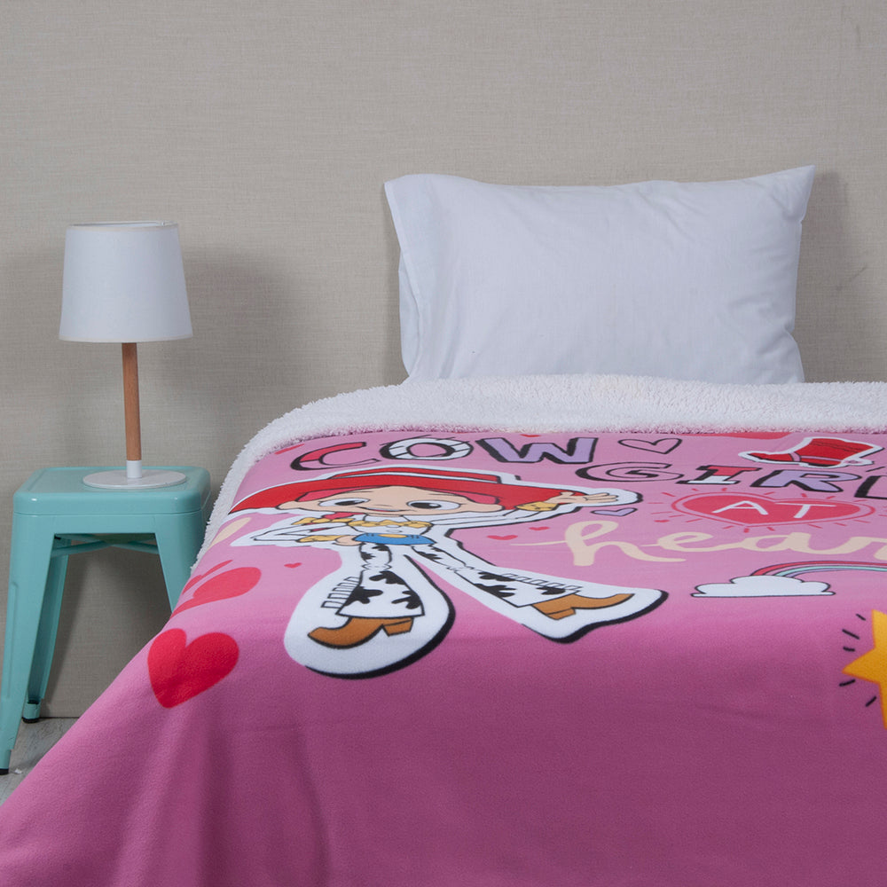 Frazada Polar Sherpa 150x200 Toy Story Cow Girl | Mashini