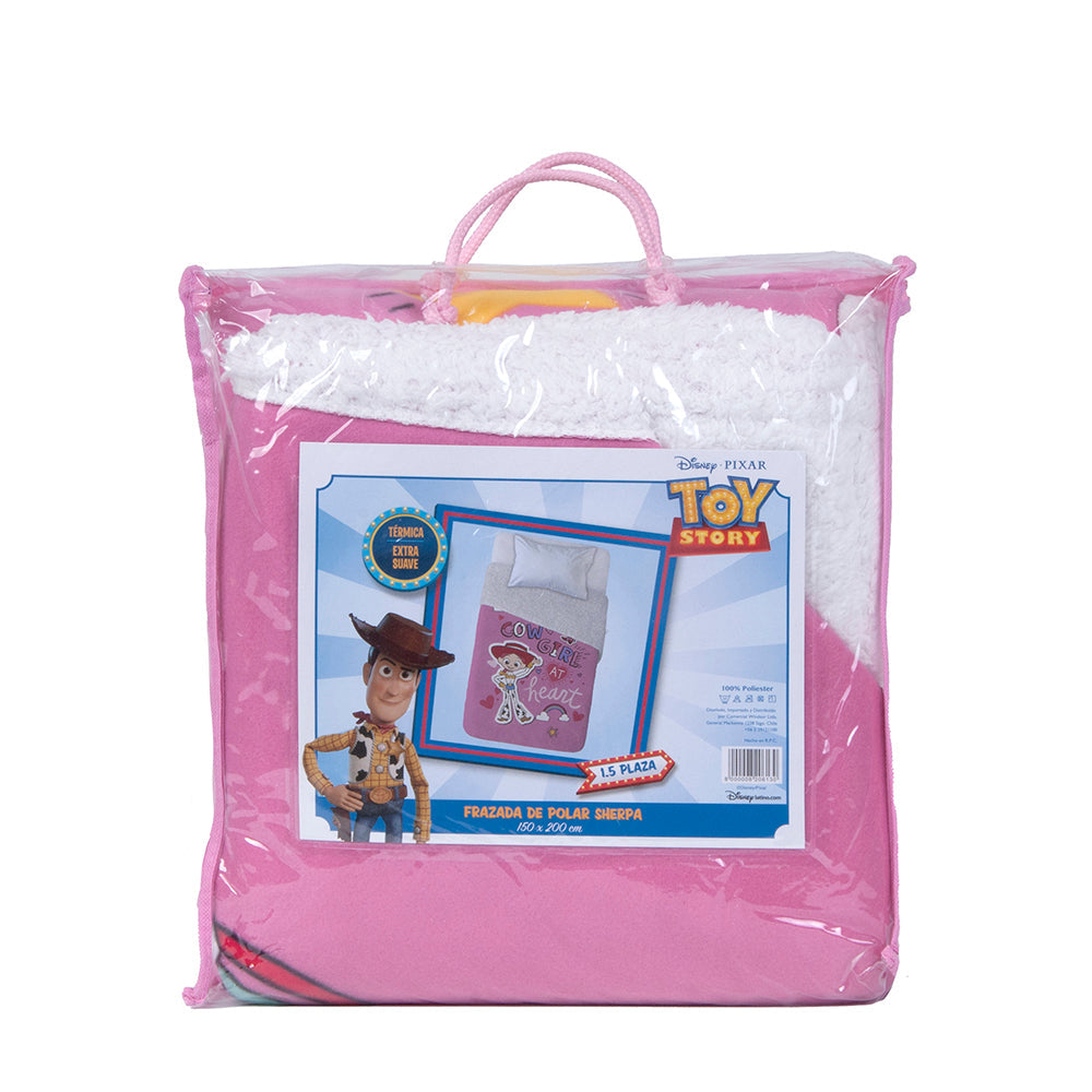 Frazada Polar Sherpa 150x200 Toy Story Cow Girl | Mashini