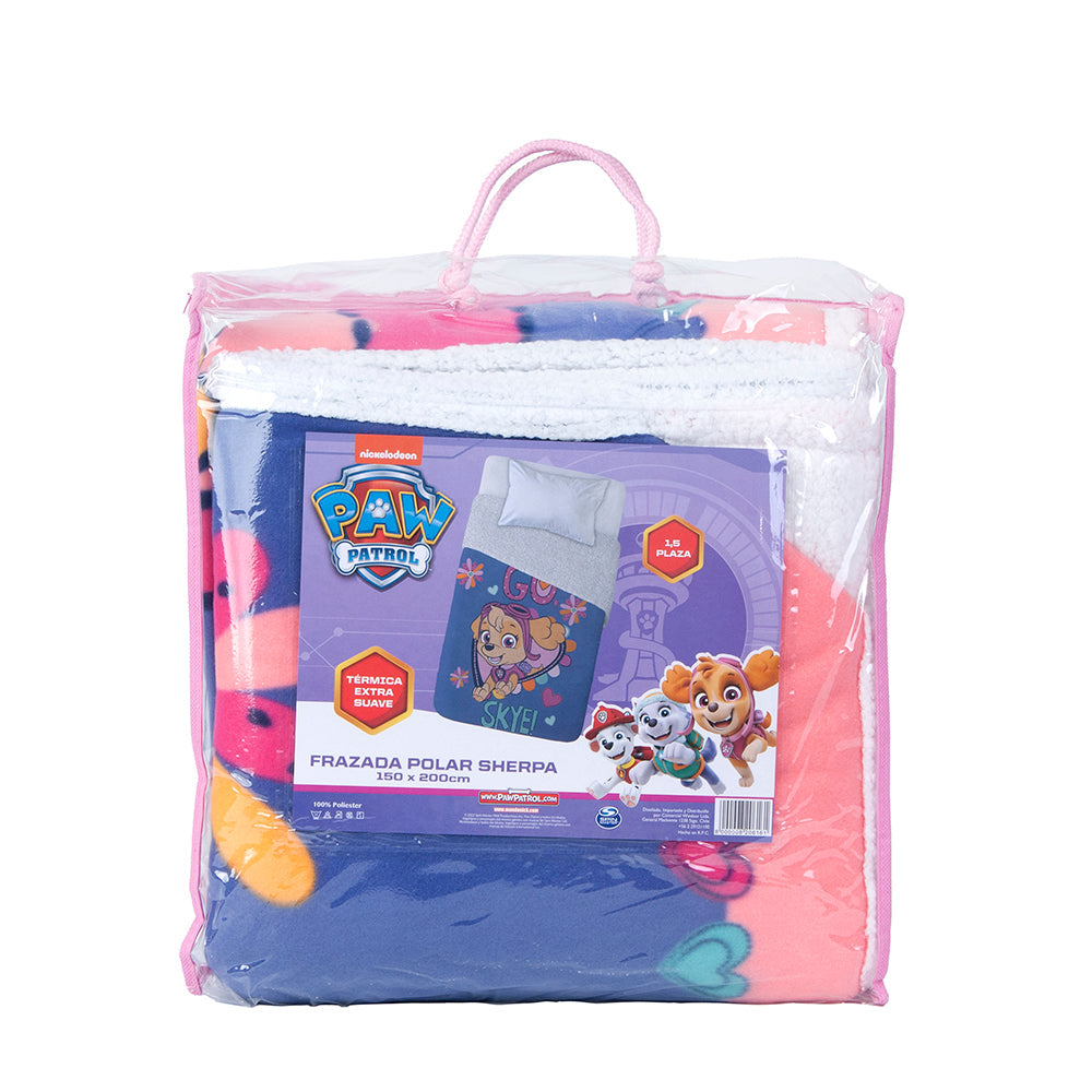 Frazada Polar Sherpa 150x200 PWP Niña Go Skye | Mashini