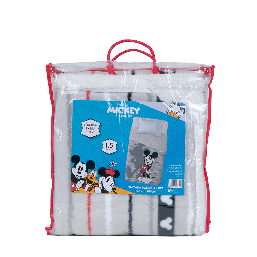 Frazada Polar Sherpa 150x200 Mickey Vintage | Mashini