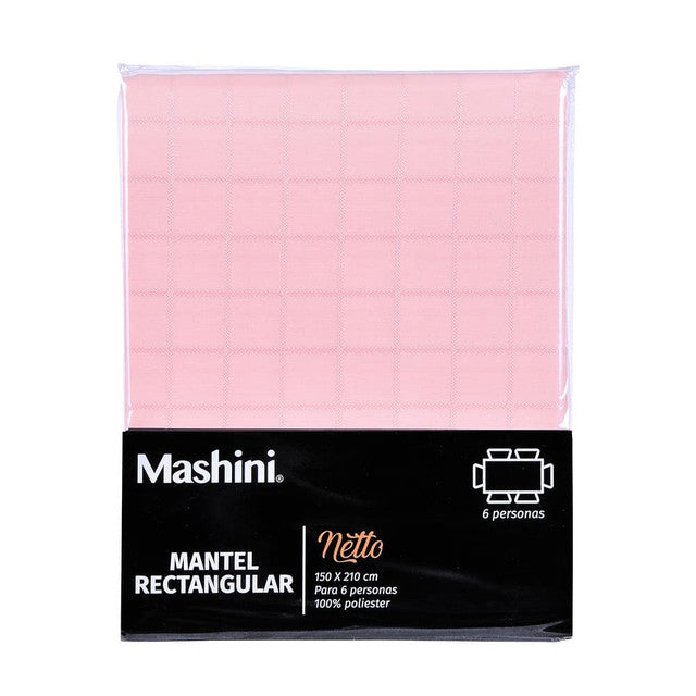 empaque del Mantel Netto 150x210 cms Coral | Mashini
