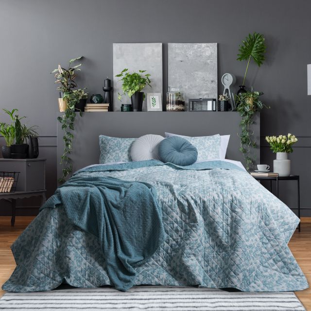 Mashini Quilts Quilt 1.5 Plazas Cama alta calidad diseño exclusivo