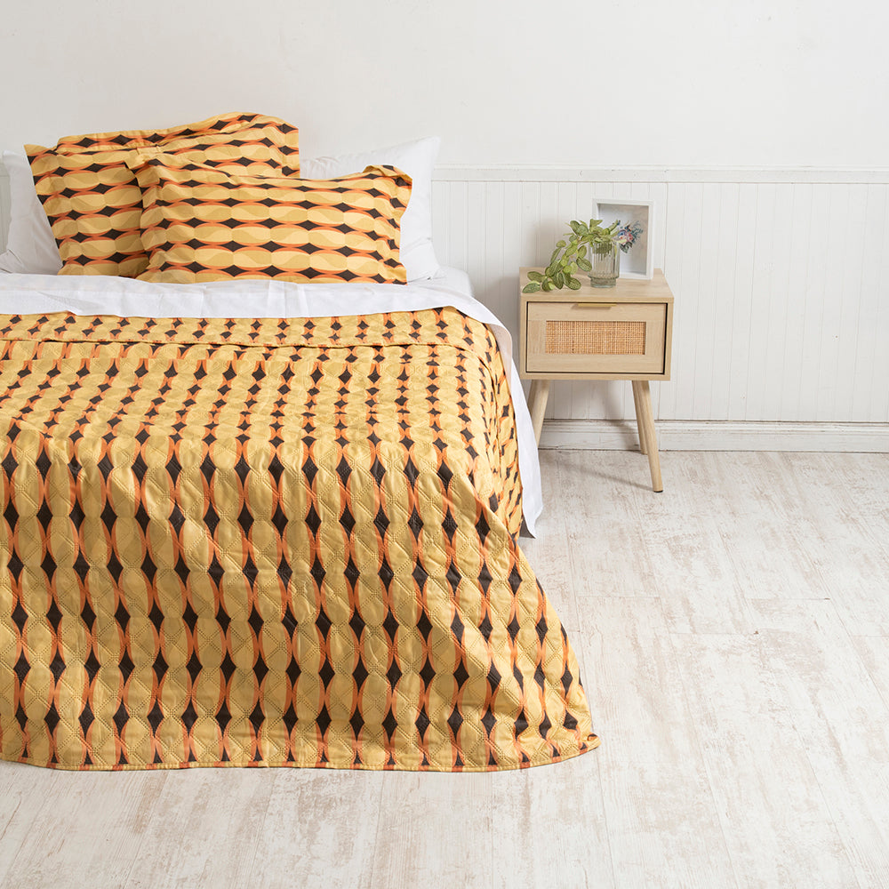 Mashini Quilts Quilt 2 Plazas Cama alta calidad diseño exclusivo