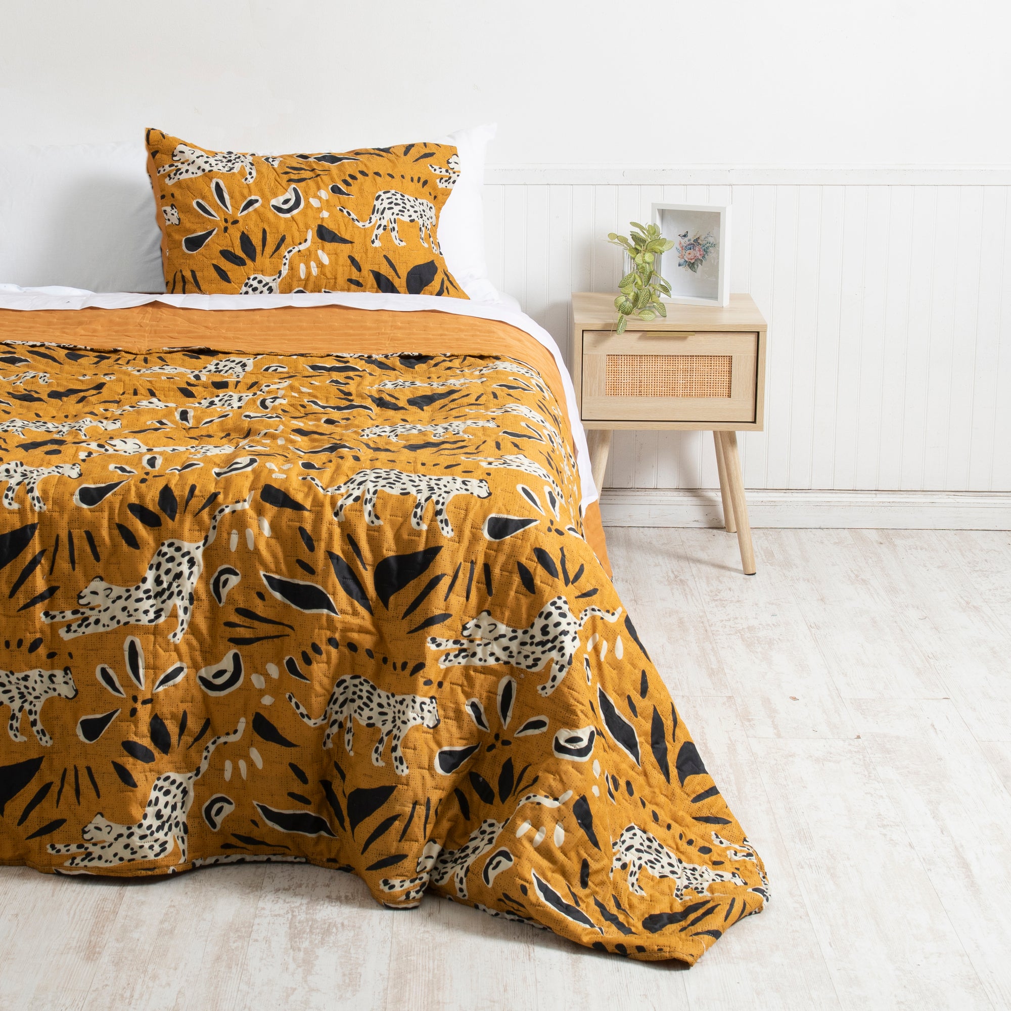 Mashini Quilts Quilt 1.5 Plazas Cama alta calidad diseño exclusivo