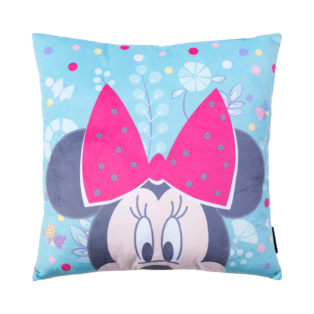 Cojin Velour Disney Minnie Jardi­n