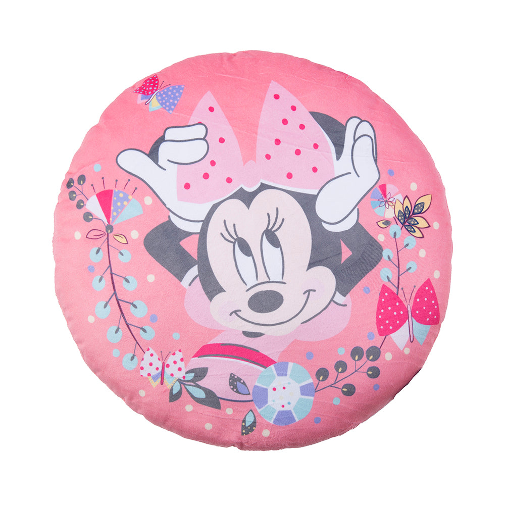 Cojín Velour Est. 40 cms Disney Minnie Jardin