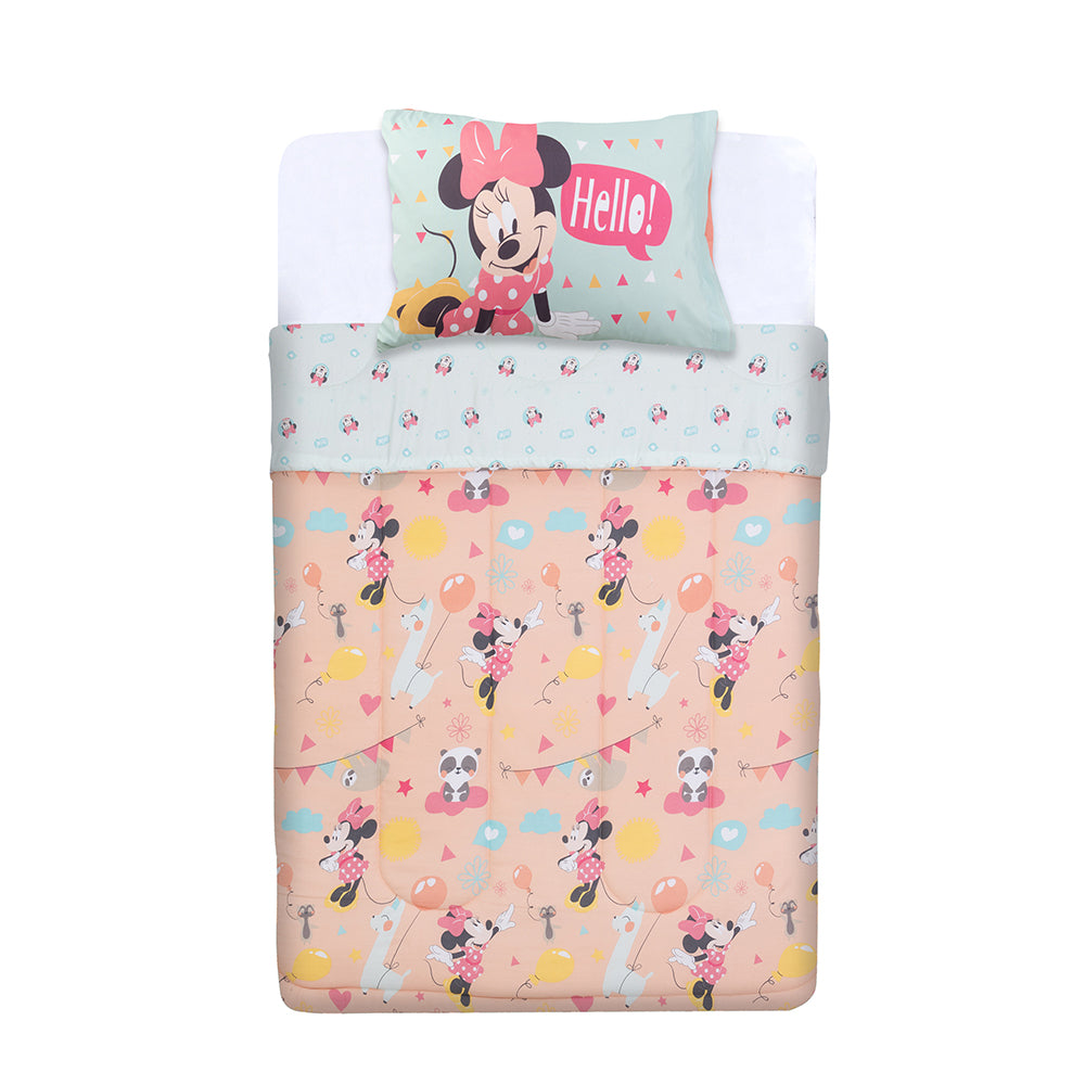 Plumón 1.5 Plazas Microfibra Minnie Animales