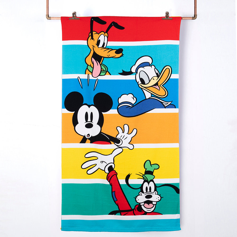 Toalla Playa con Bolso Mickey Juego