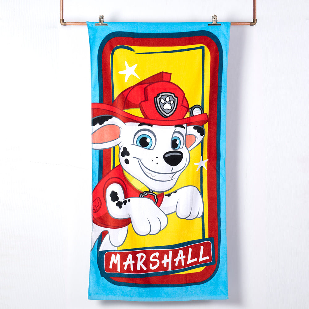 Toalla Playa Algodón 70x140 cms Paw Patrol Marshal