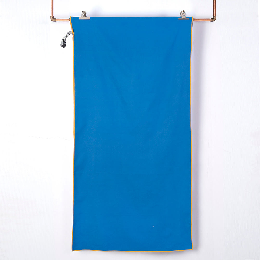 Toalla Deportiva Microfibra 90x160 cms Azul