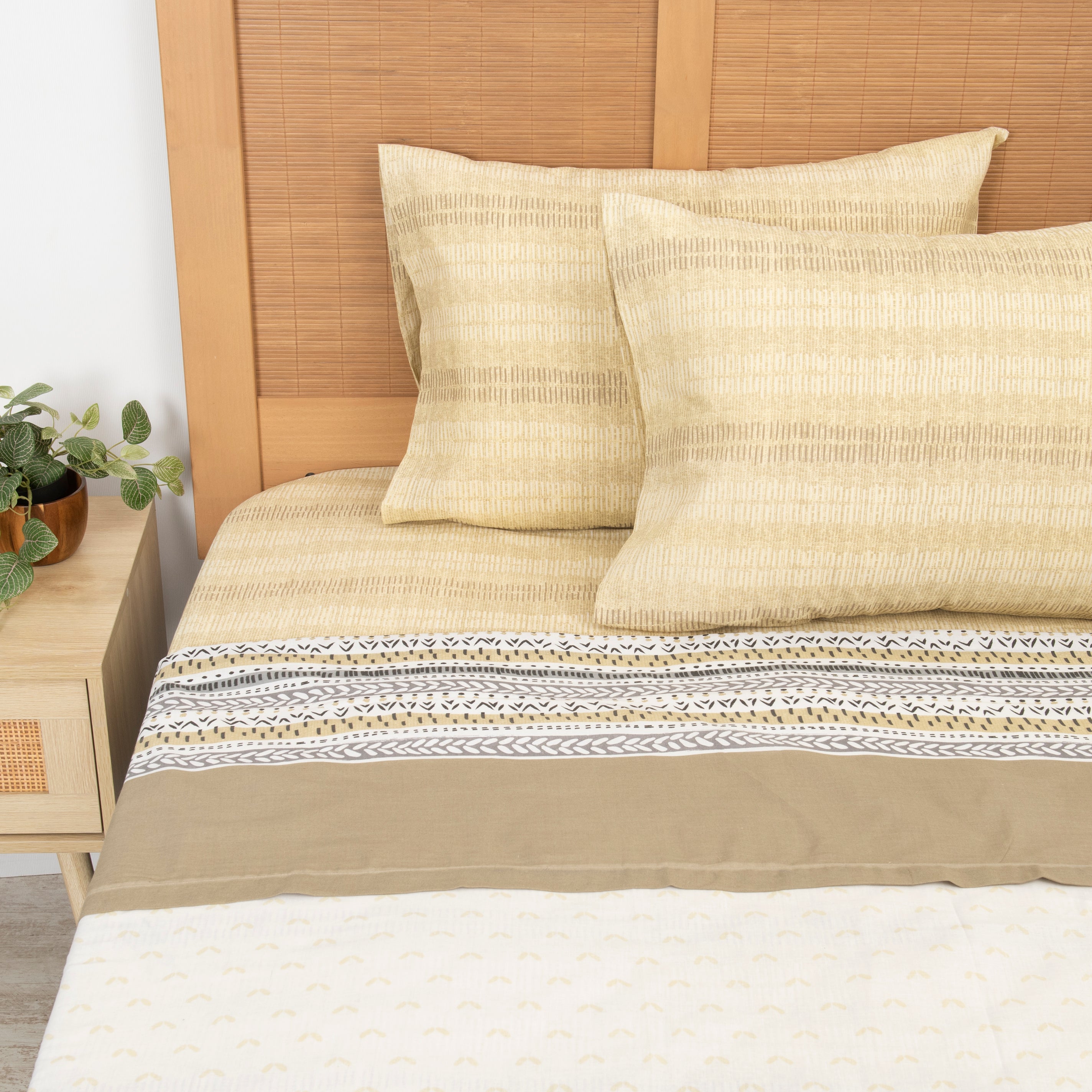 Mashini Sábanas 144 hilos 2 Plazas Cama alta calidad diseño exclusivo