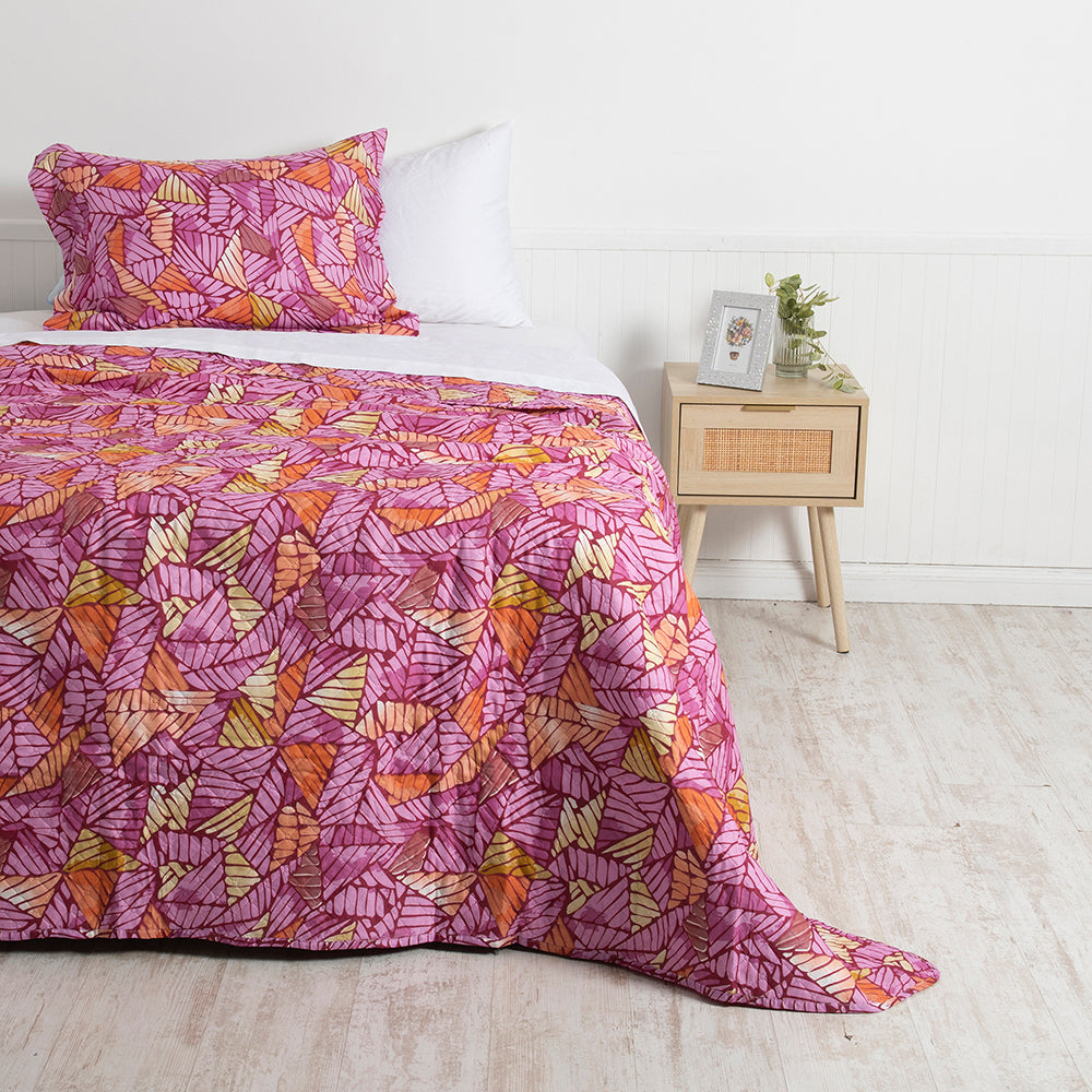 Quilt 1.5 Plazas Cordoba Estampado Calm