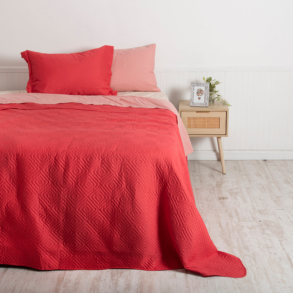 Mashini Quilts Quilt 1.5 Plazas Cama alta calidad diseño exclusivo