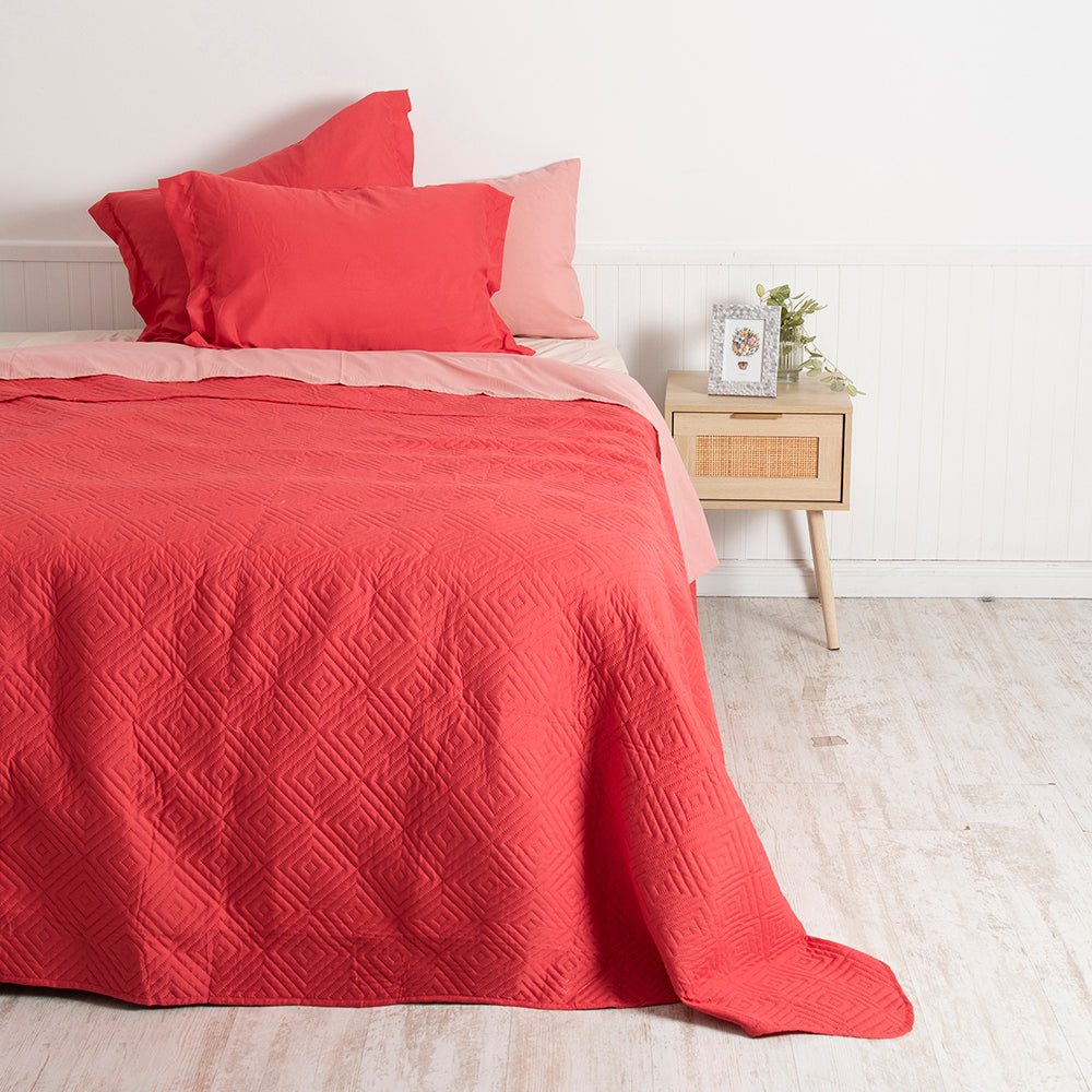 Mashini Quilts Quilt 2 Plazas Cama alta calidad diseño exclusivo