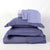 Set Quilt Cordoba + Sábanas 2 Plazas Microfibra Morado