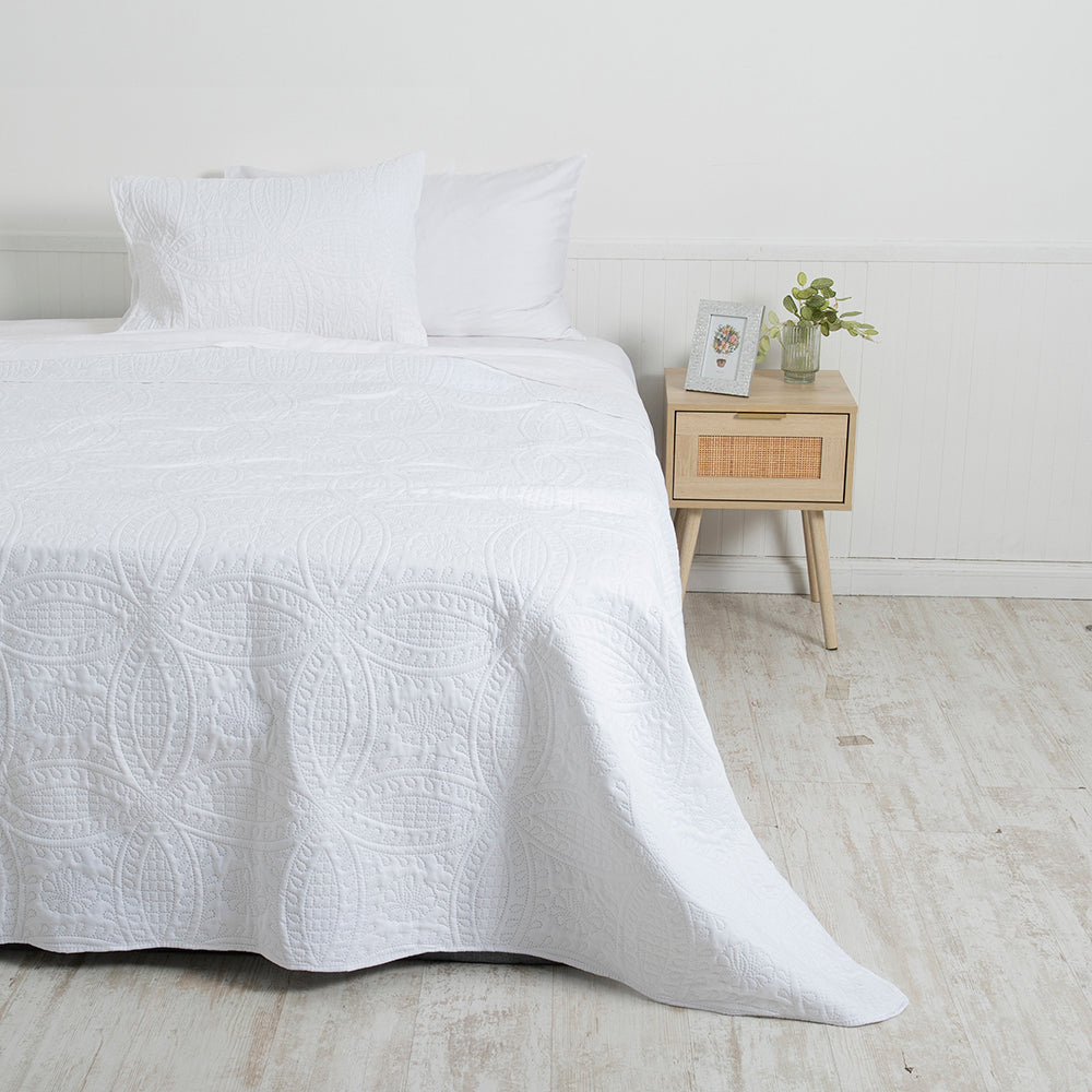 Mashini Quilts Quilt 1.5 Plazas Cama alta calidad diseño exclusivo