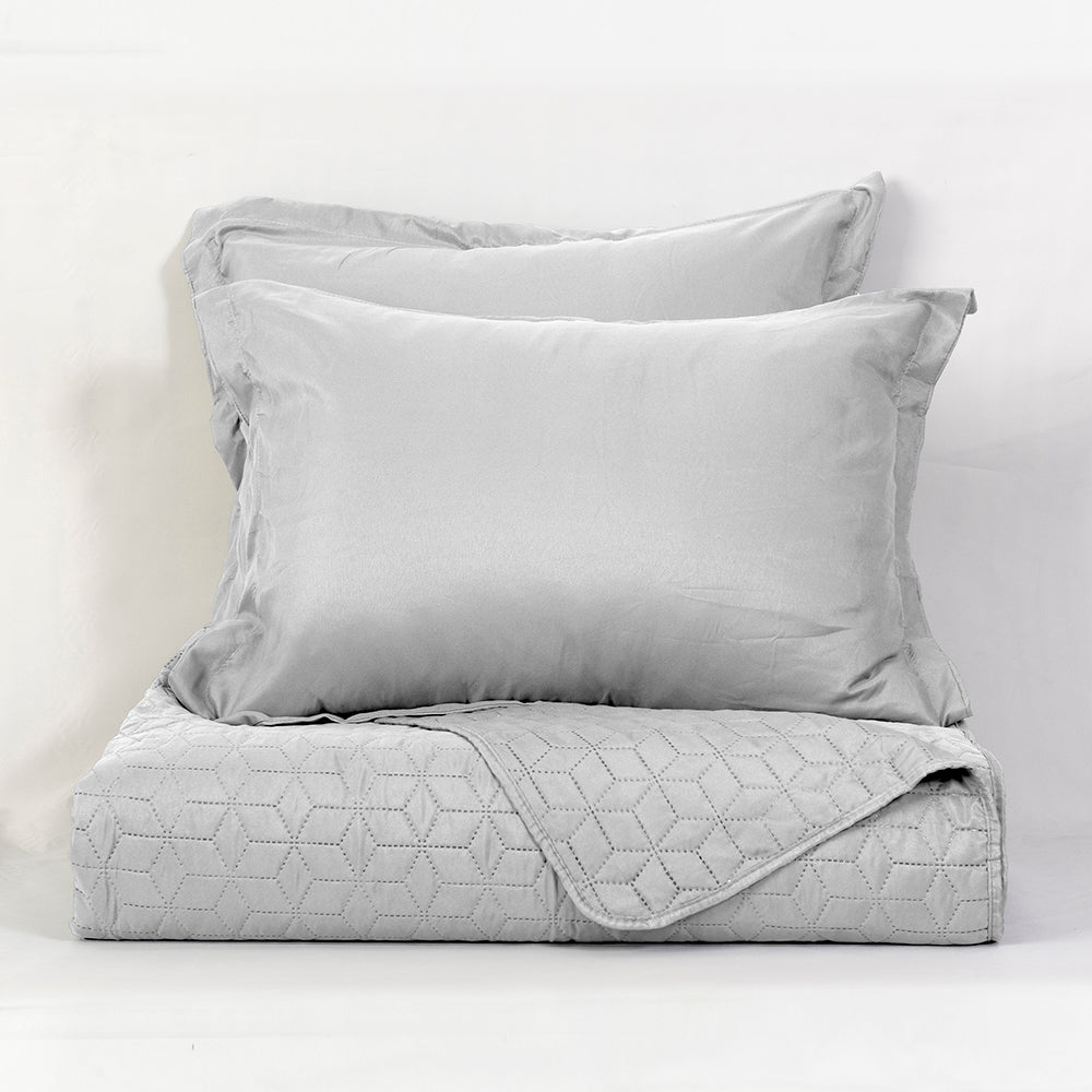 Quilt 2 Plazas Madrid Gris