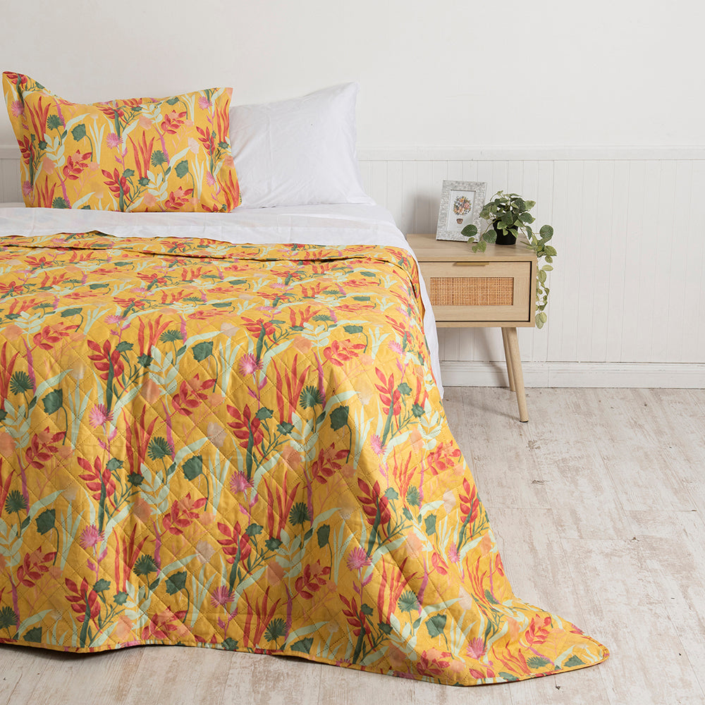 Quilt 1.5 Plazas Madrid Estampado Spring