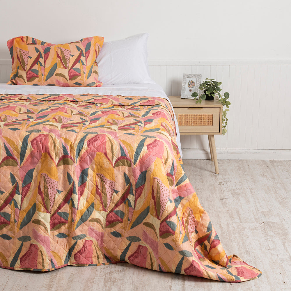 Mashini Quilts Quilt 1.5 Plazas Cama alta calidad diseño exclusivo