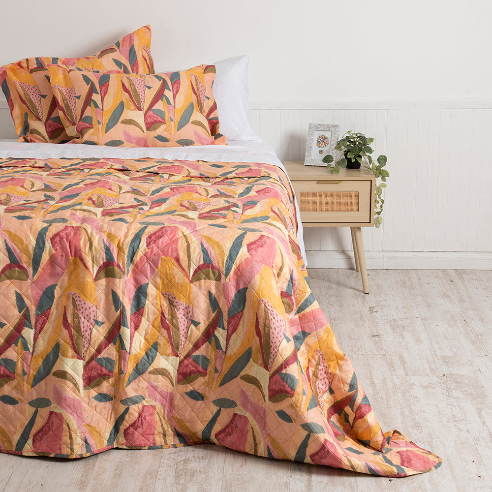 Quilt 2 Plazas Madrid Estampado Organic