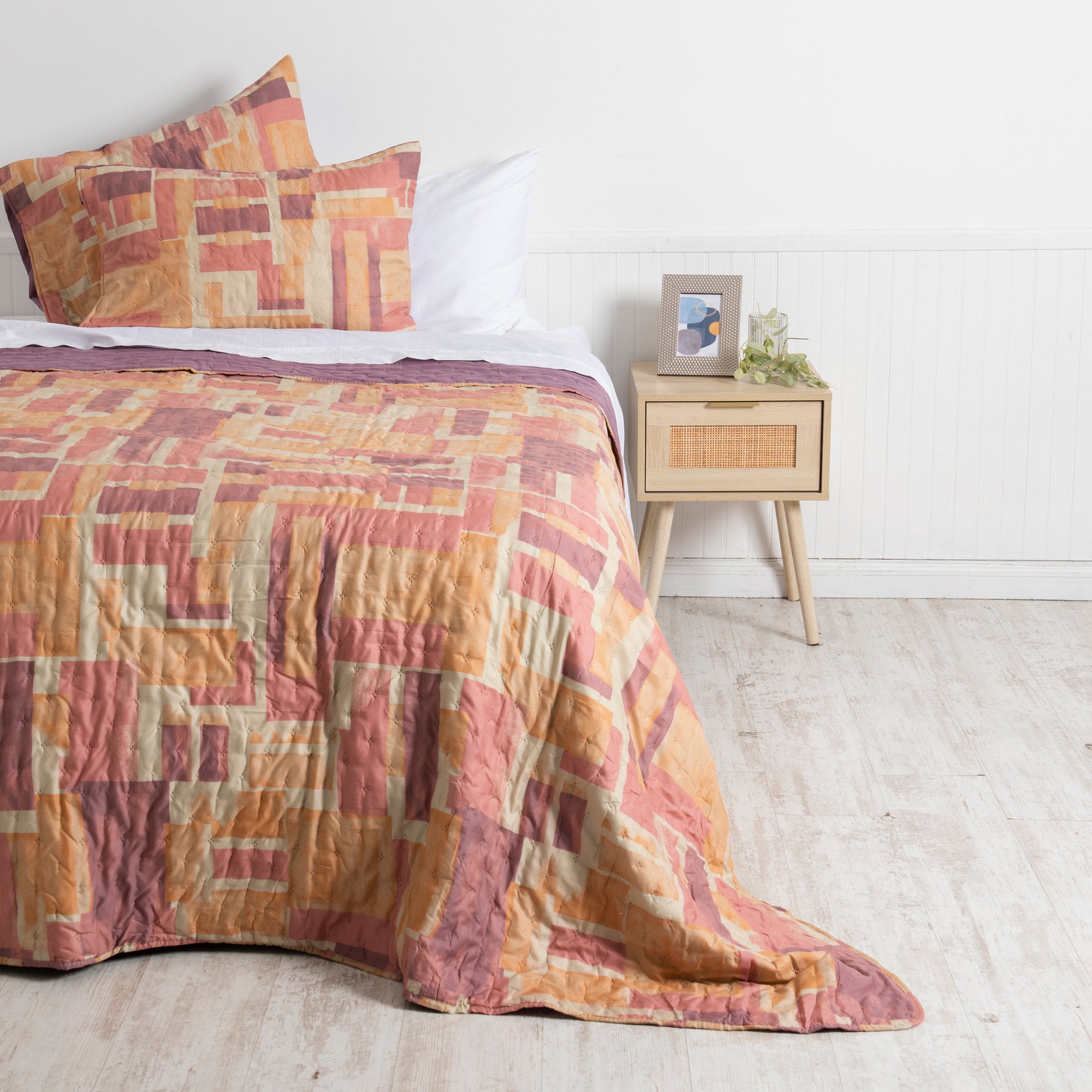 Mashini Quilts Quilt King Cama alta calidad diseño exclusivo