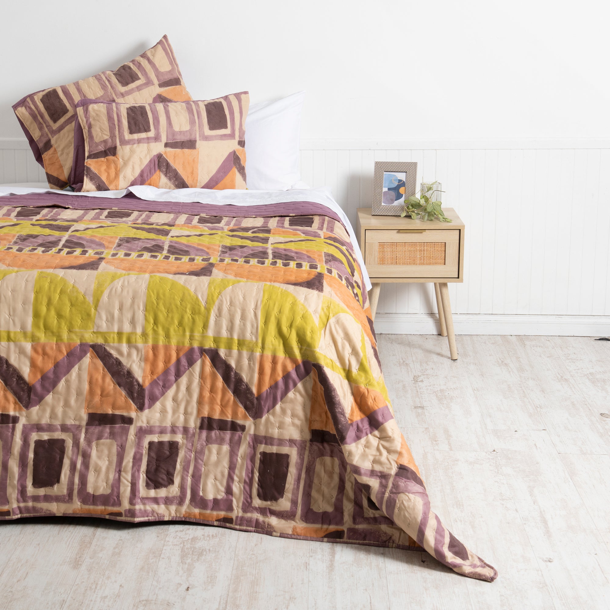 Mashini Quilts Quilt King Cama alta calidad diseño exclusivo