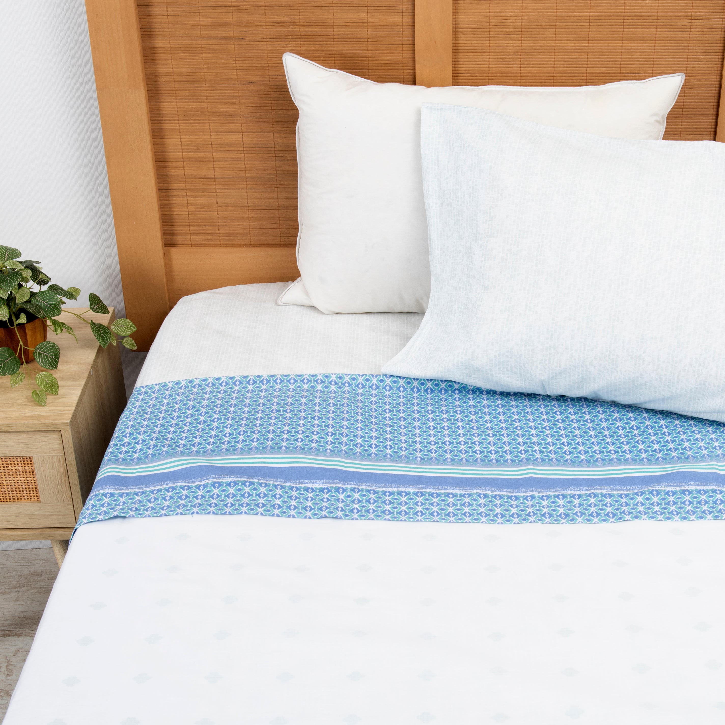 Mashini Sábanas 180 hilos 2 Plazas Cama alta calidad diseño exclusivo