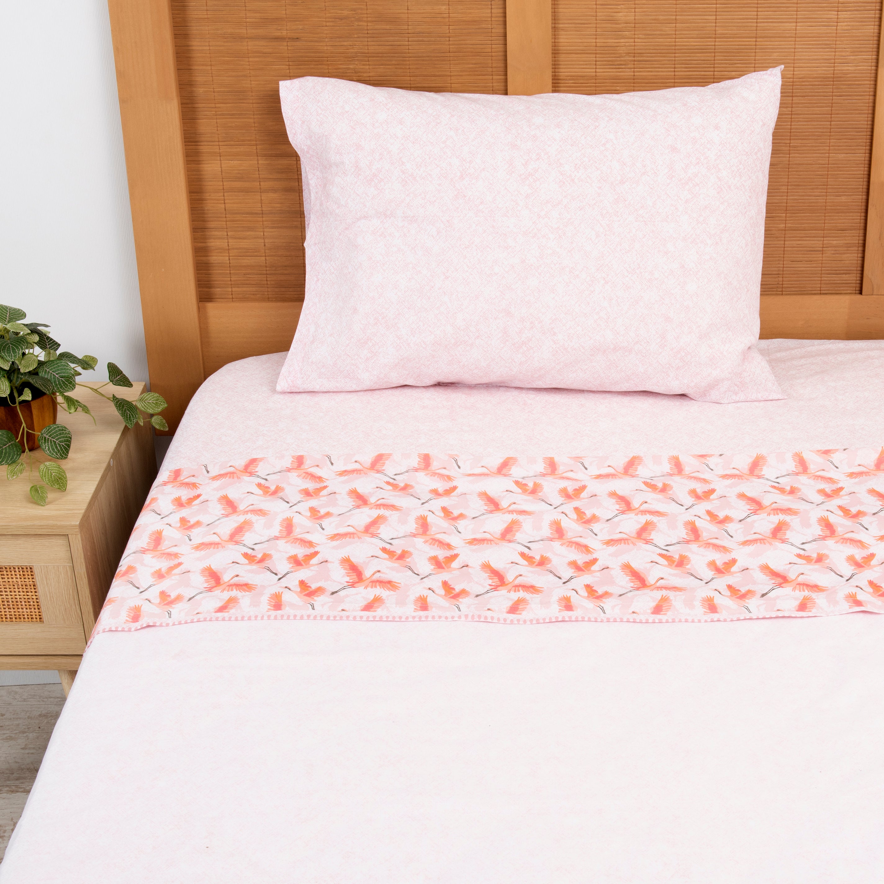 Mashini Sábanas 180 hilos 1.5 Plazas Cama alta calidad diseño exclusivo