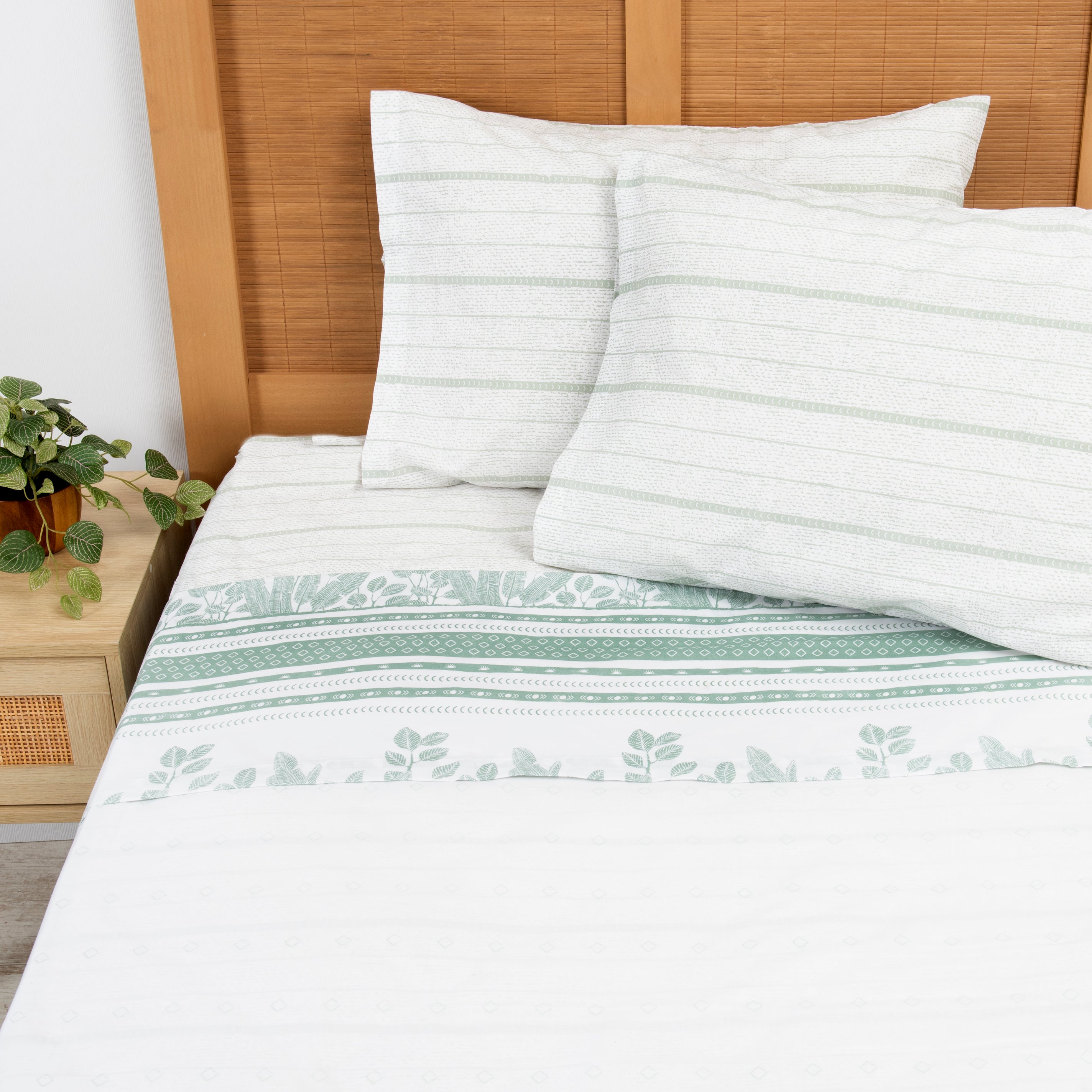 Mashini Sábanas 180 hilos 2 Plazas Cama alta calidad diseño exclusivo