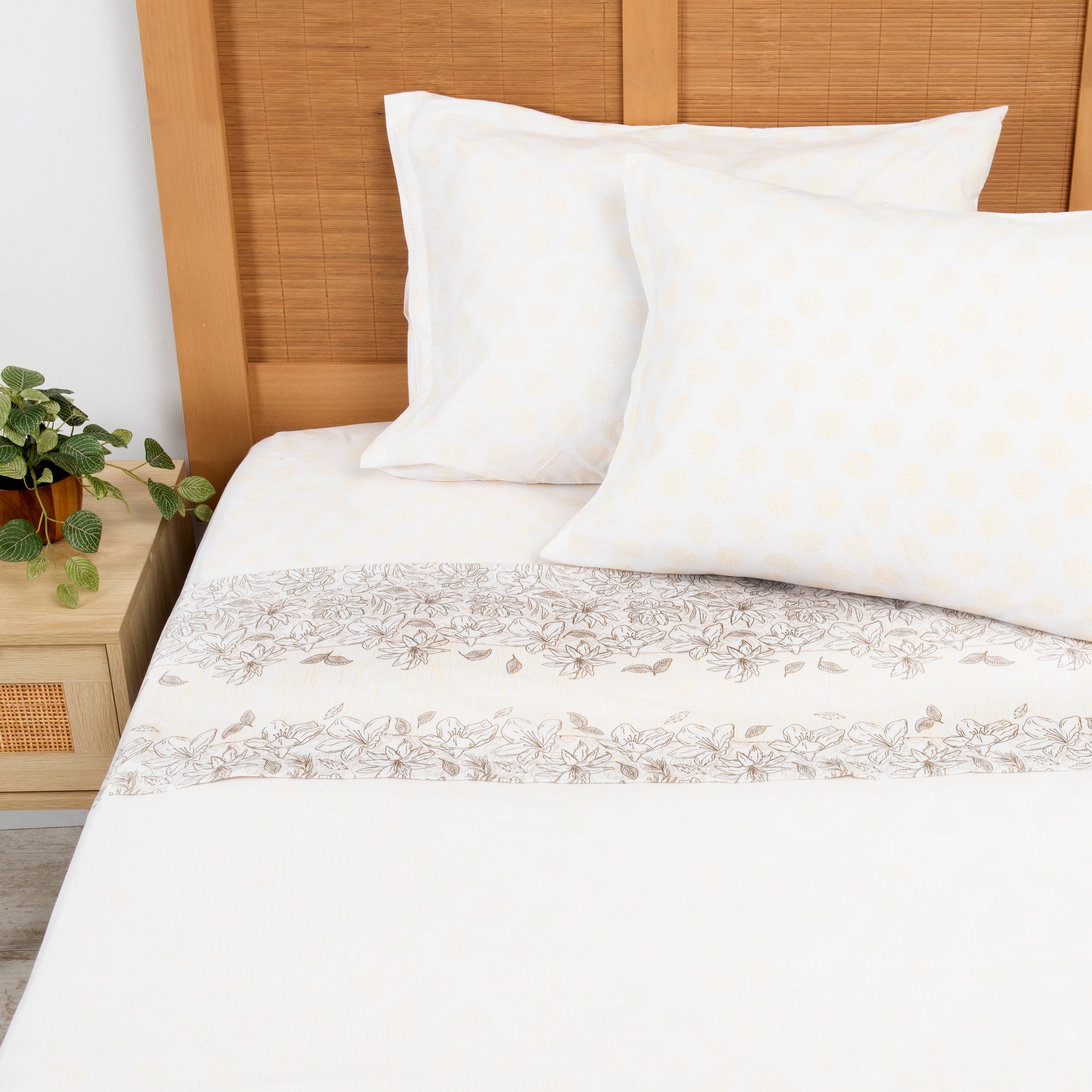 Mashini Sábanas 180 hilos 2 Plazas Cama alta calidad diseño exclusivo