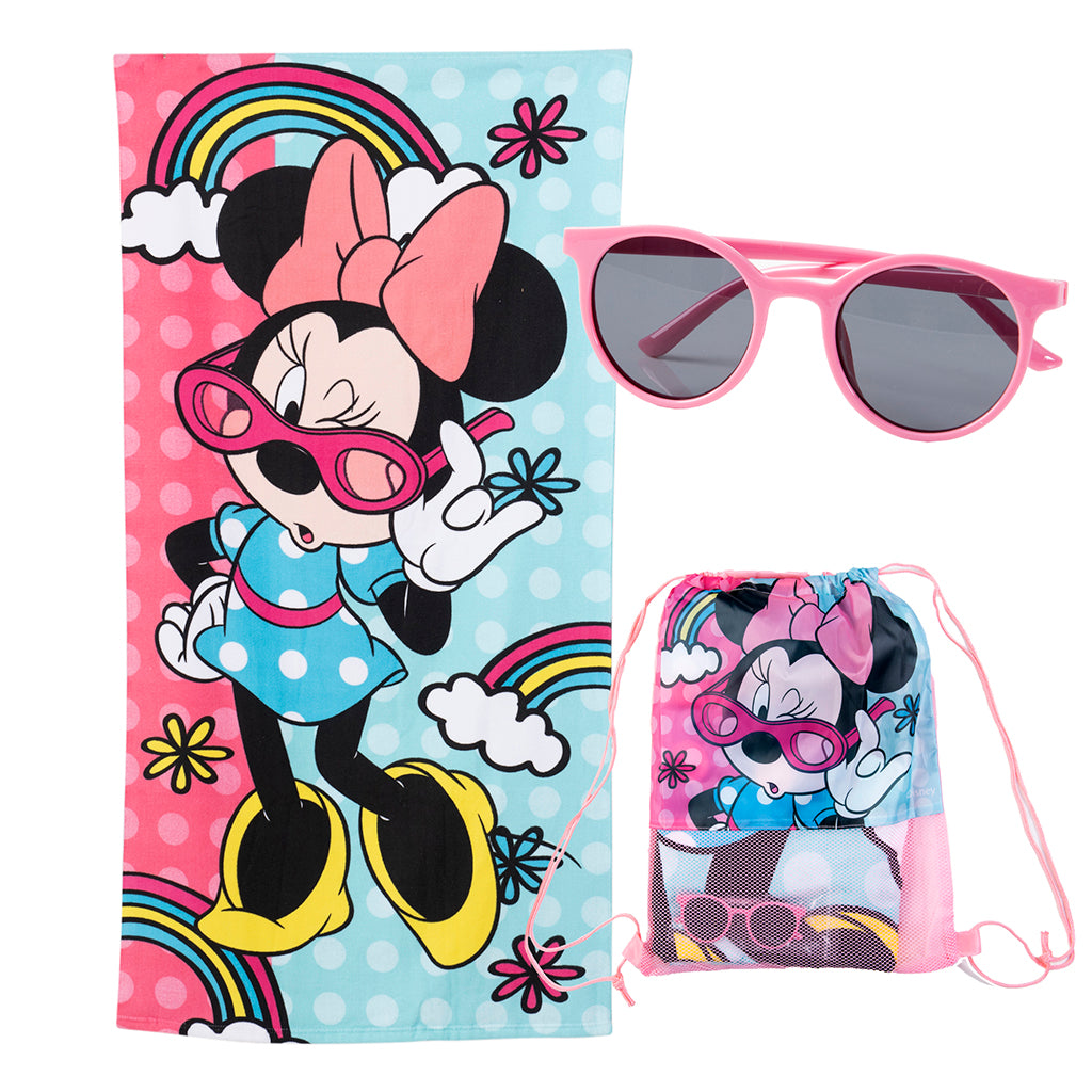 Set Toalla, Lentes de Sol y Bolso Minnie