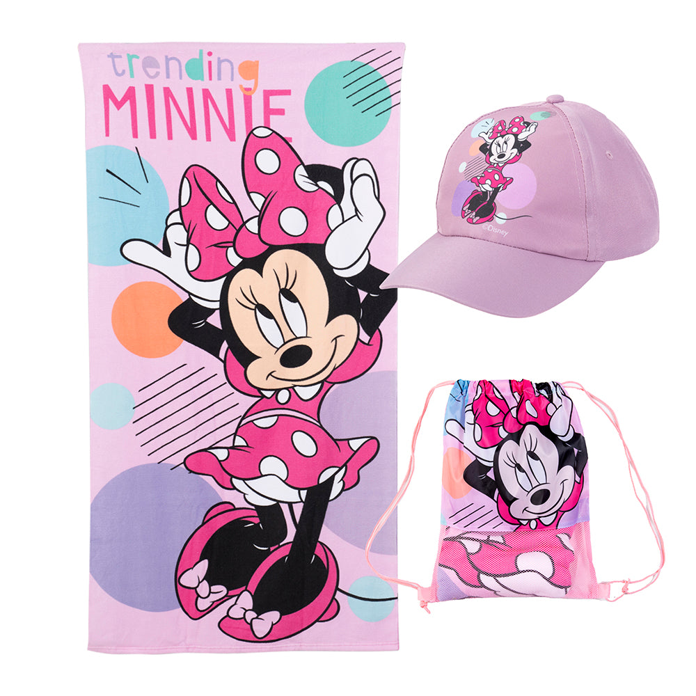 Set Toalla, Jockey y Bolso Minnie Bff