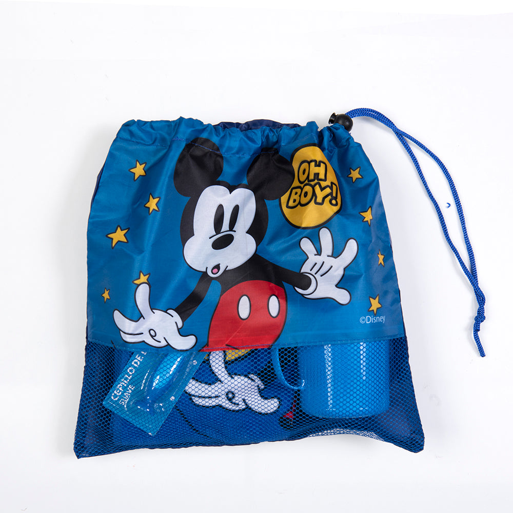 Set Toalla, Cepillo, Taza y Bolso Mickey Oh Boy