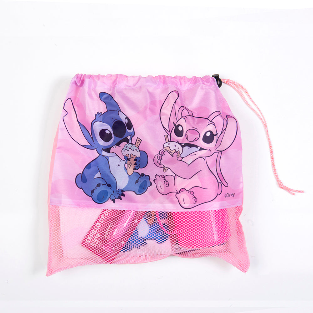 Set Toalla, Cepillo, Taza y Bolso Stitch Love