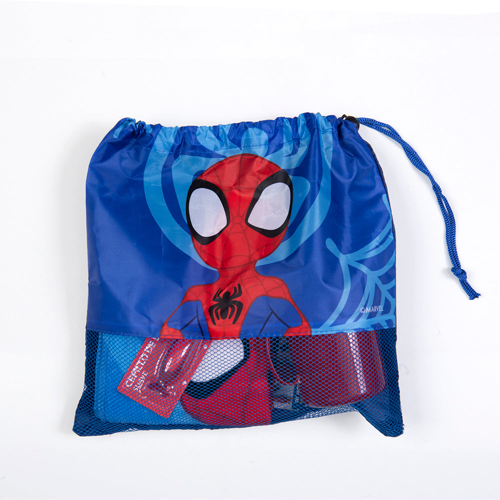 Set Toalla, Cepillo, Taza y Bolso Spidey Poder